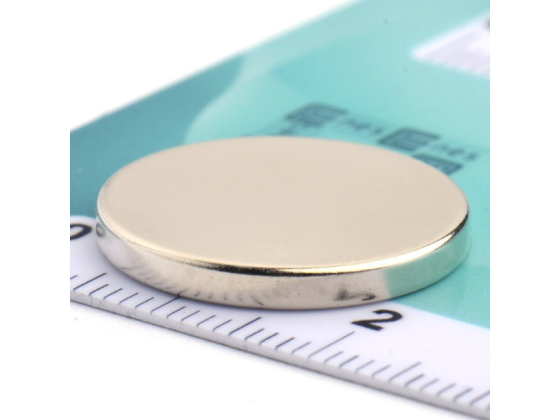 D20 x 2,5 / N38 - Neodymmagnet (NdFeB)