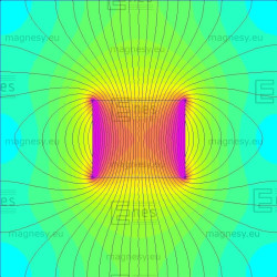D12 x 10 / N38 - Neodymiummagnet (NdFeB)