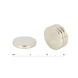 D14 x 2 / N38 - Neodymmagnet (NdFeB)