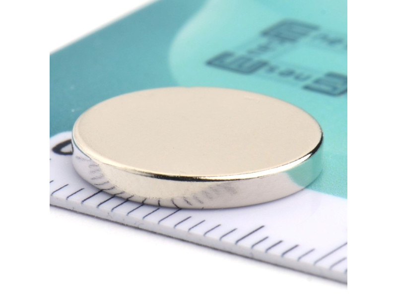 D14 x 2 / N38 - Neodymmagnet (NdFeB)