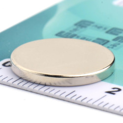 D17 x 2 / N38 - Neodymmagnet (NdFeB)