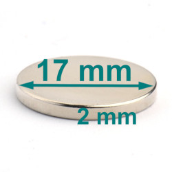 ploščat tanek neodimov disk magnet