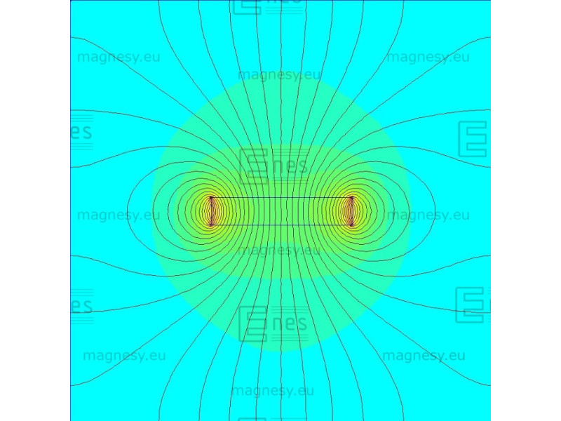 D15 x 3 / N38 - Neodimov magnet (NdFeB)