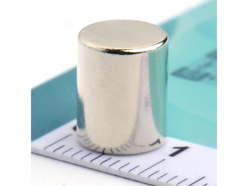 D8 x 10 / N38 - Neodimov magnet (NdFeB)