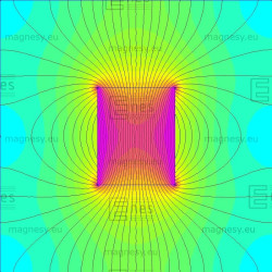 D8 x 10 / N38 - Neodimov magnet (NdFeB)