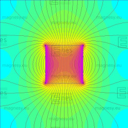 D10 x 10 / N38 - Neodímium mágnes (NdFeB)