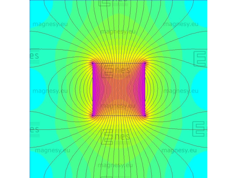 D10 x 10 / N38 - Neodimov magnet (NdFeB)