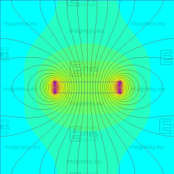 D30 x 5 / N38 - Neodimov magnet (NdFeB)