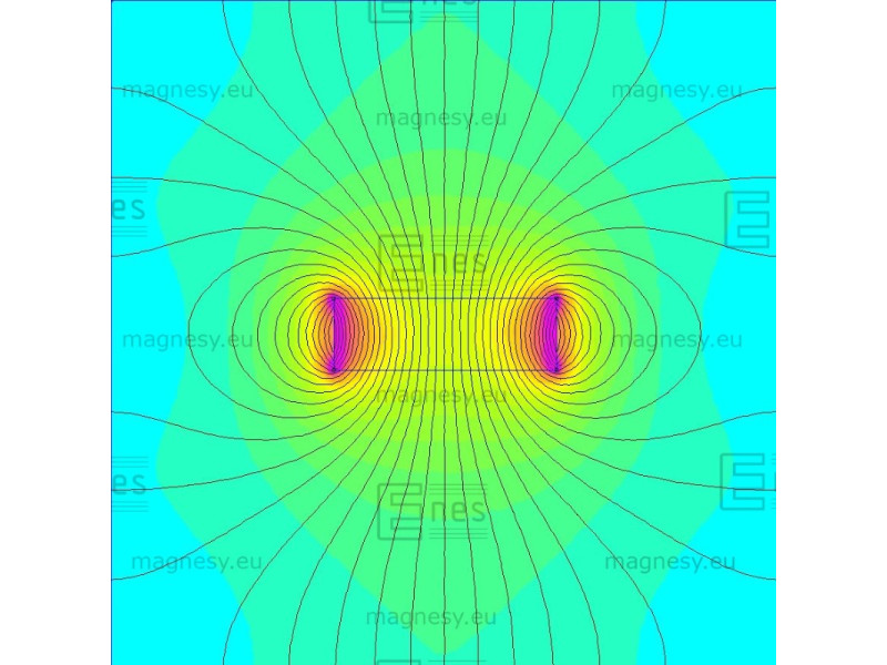 D8 x 2,6 / N38 - Neodymmagnet (NdFeB)