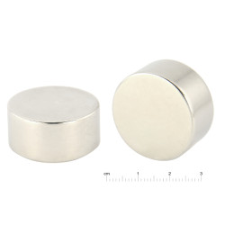 D25 x 12 / N38 - Neodímium mágnes (NdFeB)