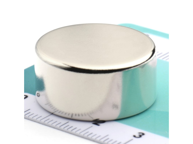 D25 x 12 / N38 - Neodimov magnet (NdFeB)