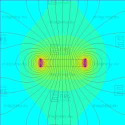 D12,5 x 2 / N35 - Neodimov magnet (NdFeB)