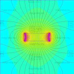 D33 x 10 / N42 - Neodímium mágnes (NdFeB)