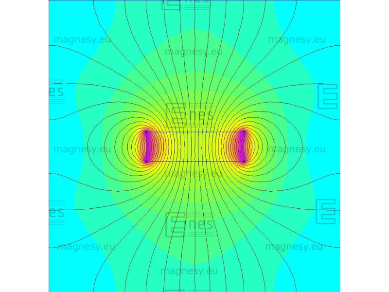 D33 x 10 / N42 - Neodimov magnet (NdFeB)