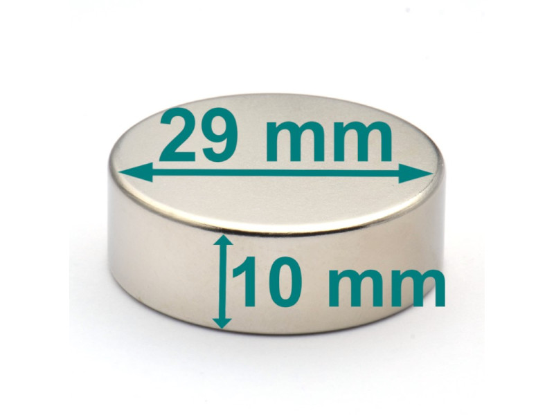 D29x10 N38 neodymium disc magnet