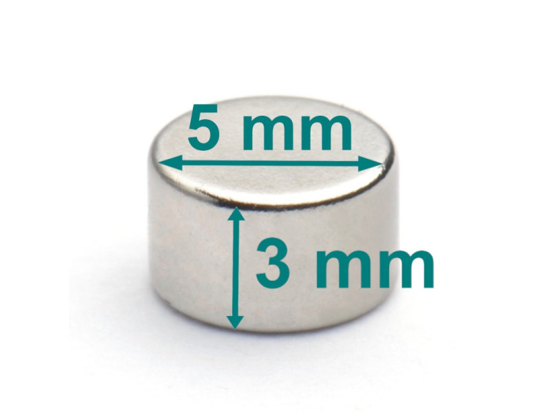 majhen okrogel magnet