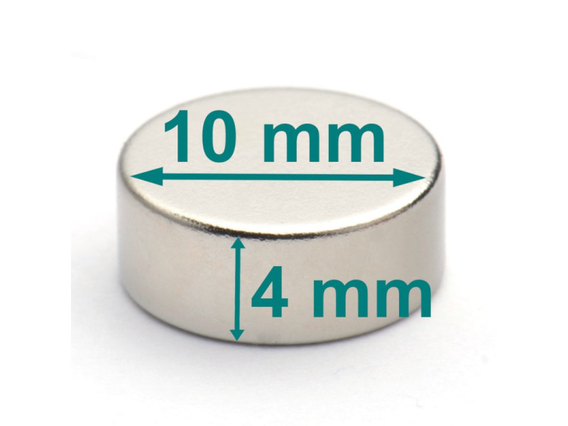 D10x4 neodimov disk magnet