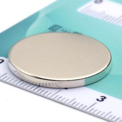 D25 x 2,5 / N38 - Neodymmagnet (NdFeB)
