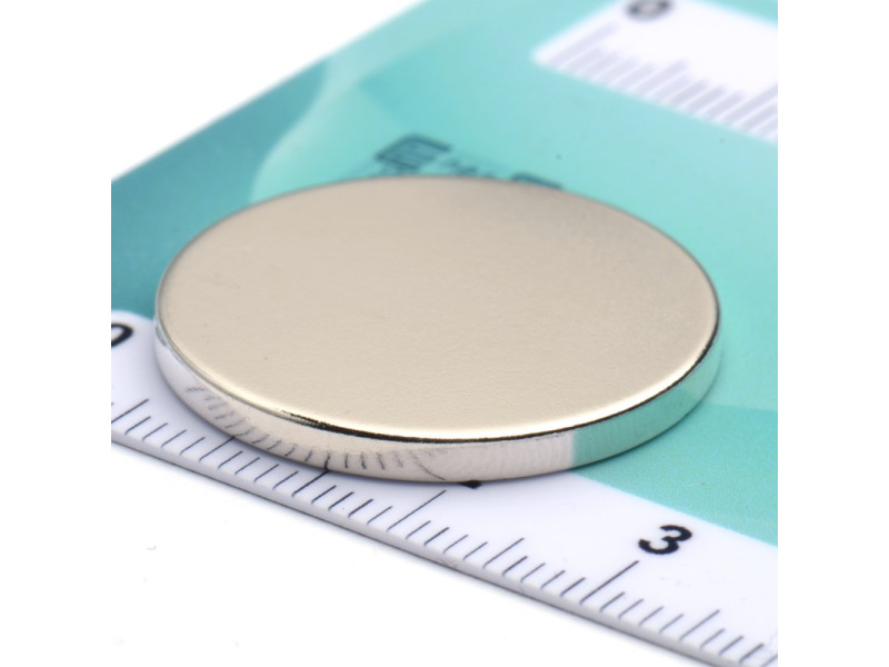 D25 x 2,5 / N38 - Neodymmagnet (NdFeB)