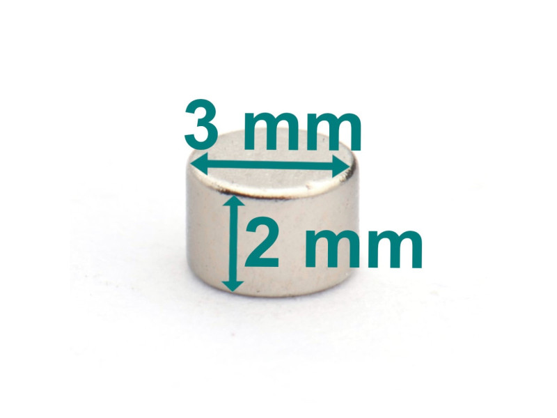 svært små magneter