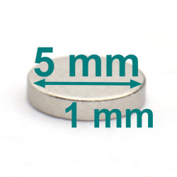 dünner Neodym-Magnet