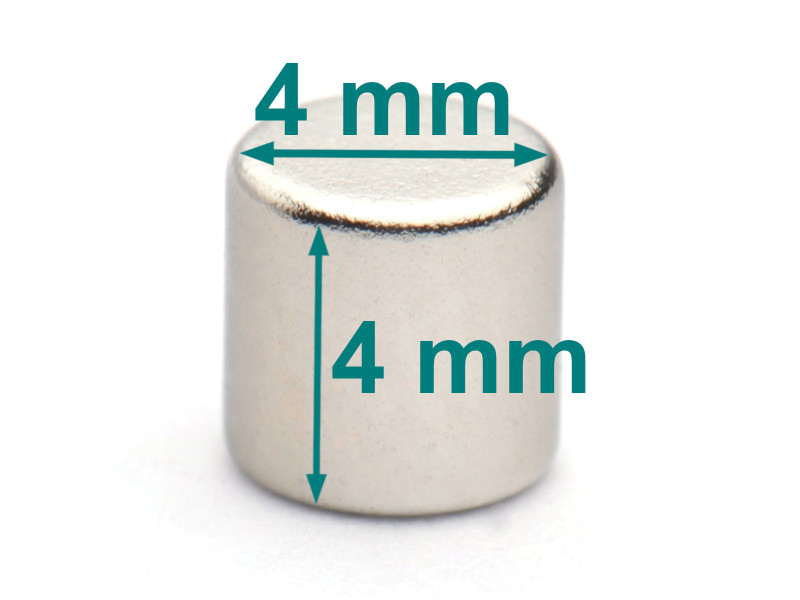 liten sylindrisk magnet