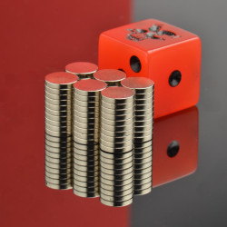 D7 x 1,2 / N38 - Neodimov magnet (NdFeB)