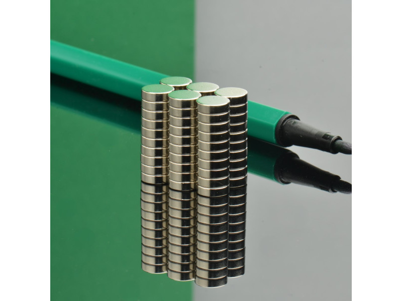 D7 x 2 / N38 - Neodymmagnet (NdFeB)