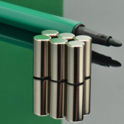 D6,3 x 14 / N38 - Neodimov magnet (NdFeB)