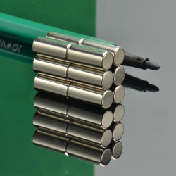 D6,4 x 14 / N38 - Neodymmagnet (NdFeB)