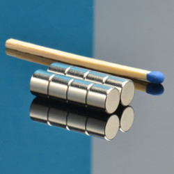 D6 x 5 / N38 - Neodymmagnet (NdFeB)