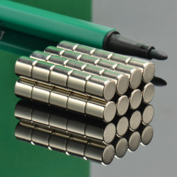 D6 x 6 / N38 - Neodymmagnet (NdFeB)