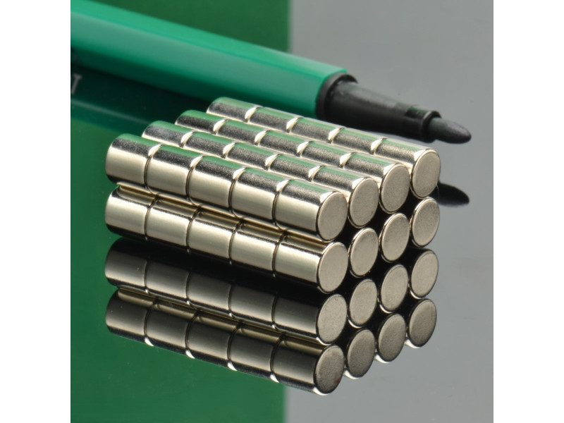 D6 x 6 / N38 - Neodymmagnet (NdFeB)