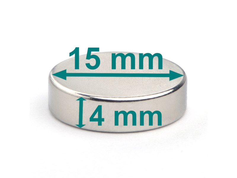 D15x4 neodimov disk magnet