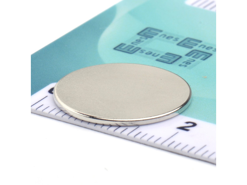 D18 x 1 / N38 - Neodímium mágnes (NdFeB)