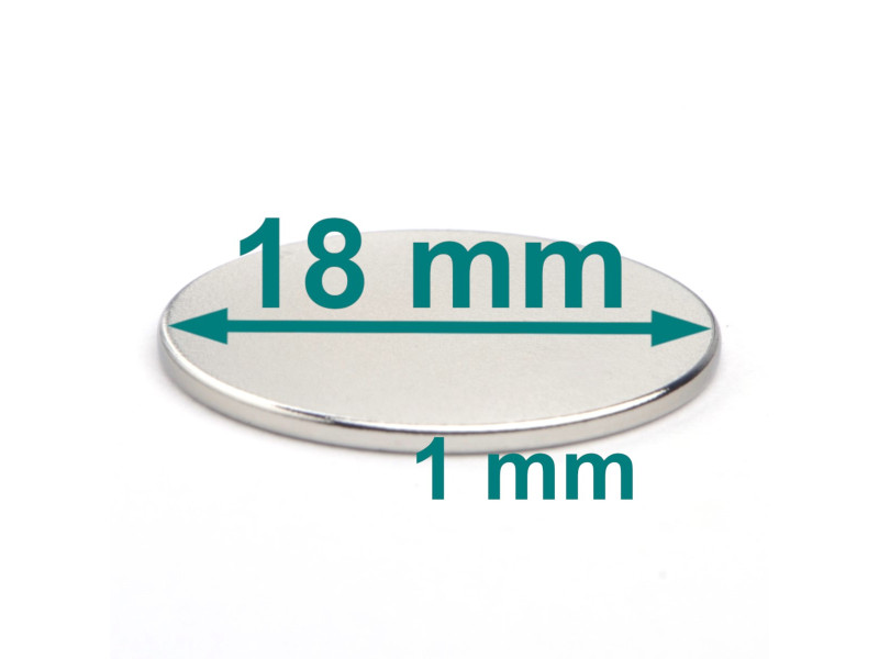neodymium flat diskmagnet
