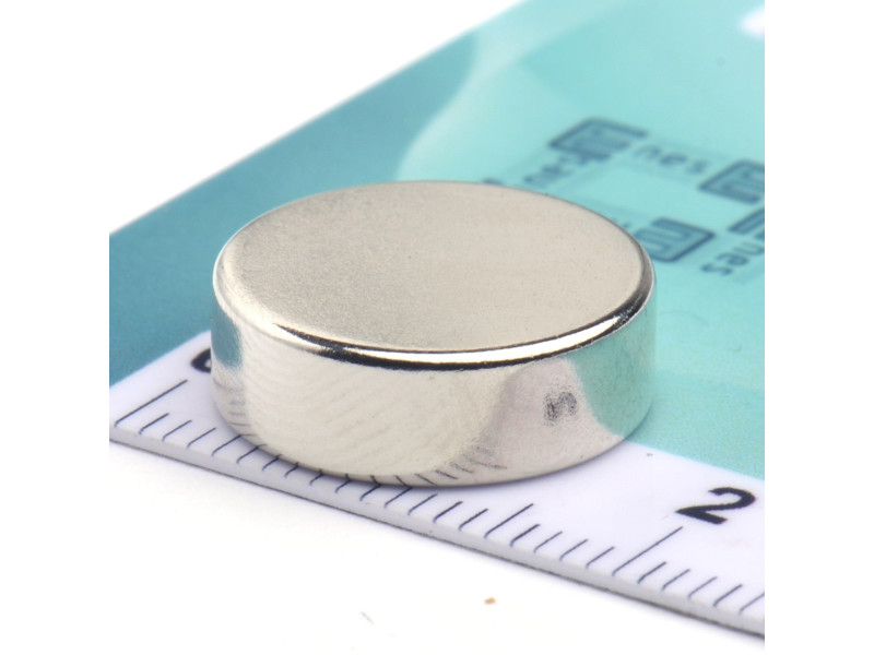 D15 x 5 / N38 - Neodimov magnet (NdFeB)