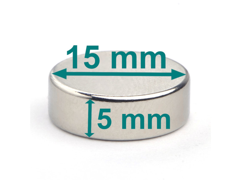 D15x5 neodymium disk magnet