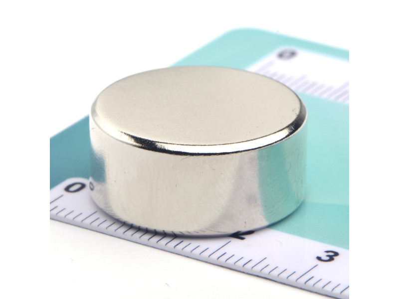 D22 x 10 / N38 - Neodimov magnet (NdFeB)