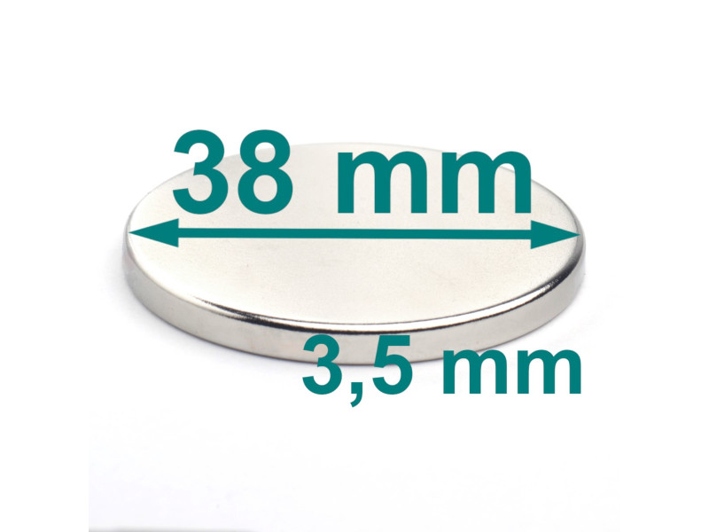 D38x3,5 neodymium magnet
