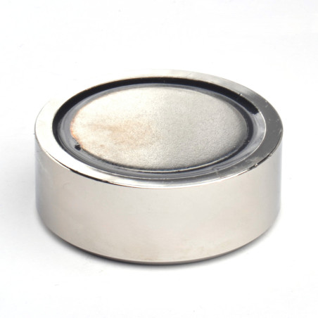 Magnet, diameter 40 mm, M6 internal thread, height 15 mm, neodymium