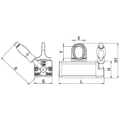 Magnet za dvigovanje FX-150