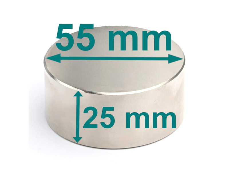 D55x25 neodimov disk magnet