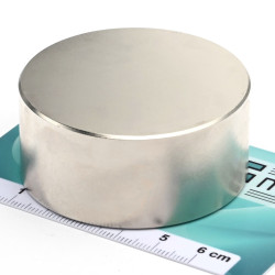 D55 x 25 / N35 - Neodimov magnet (NdFeB)