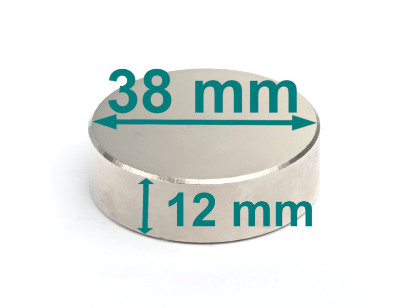 D38x12 neodimov disk magnet
