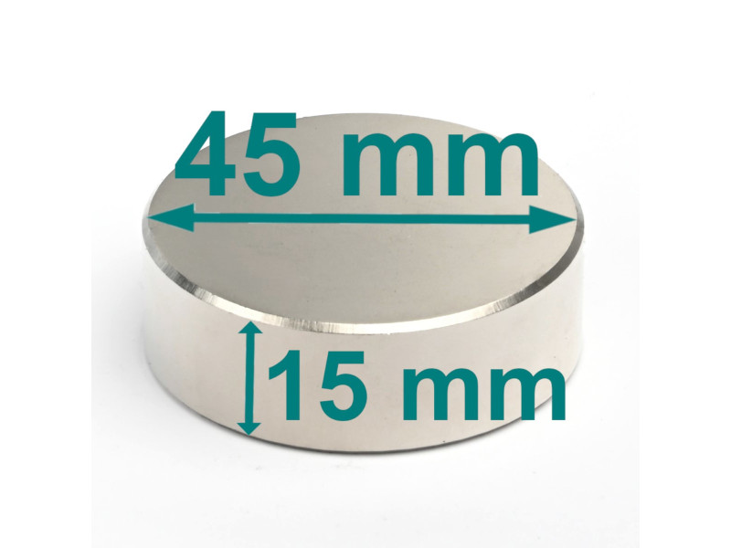 D45x15 neodymium disc magnet