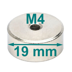 HM 19 x 8 / M4 / N - Neodym...