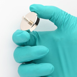 Magnet, diameter 32 mm, M6 utvendig gjenge, neodymium