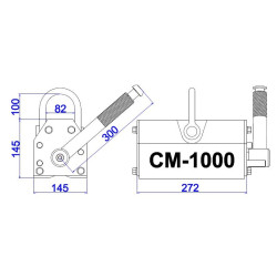Magnet za dvigovanje CM1000