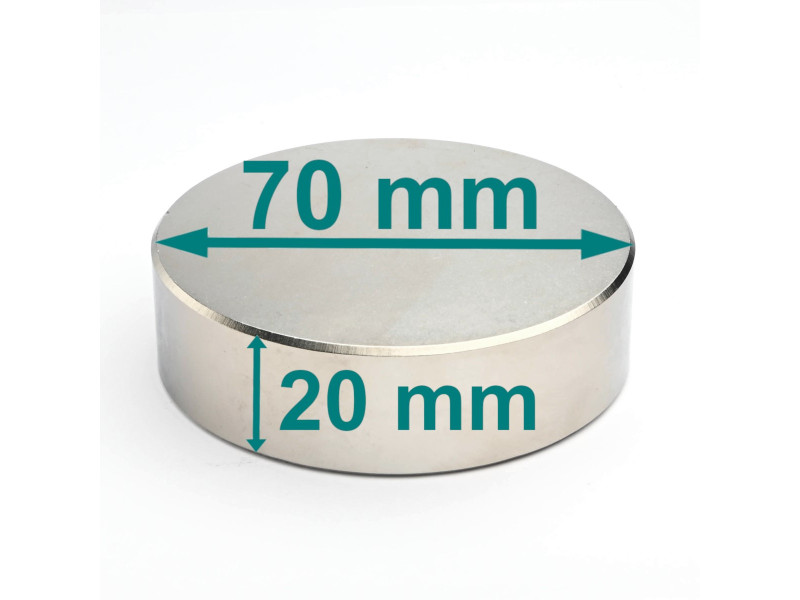 D70x20 neodymium disc magnet